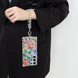 Oil painting flower phone case For Samsung