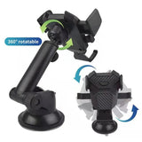 Prese d'aria retrattili orizzontali e verticali Cruscotto Ventosa Navigazione Supporto universale per telefono montato su veicolo