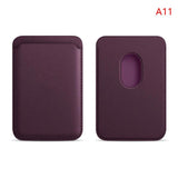 Custodia a portafoglio in pelle magnetica di lusso per iPhone