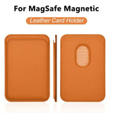 Custodia a portafoglio in pelle magnetica di lusso per iPhone