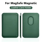 Custodia a portafoglio in pelle magnetica di lusso per iPhone