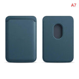 Custodia a portafoglio in pelle magnetica di lusso per iPhone