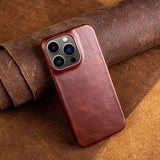 Custodia vintage estetica aziendale per iPhone