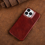 Custodia vintage estetica aziendale per iPhone