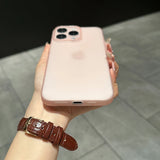 0.3mm Ultra Thin Matte Silicone Case For iPhone