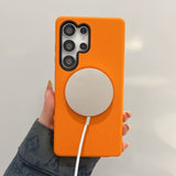 Magnetic Stand Phone Case For Samsung