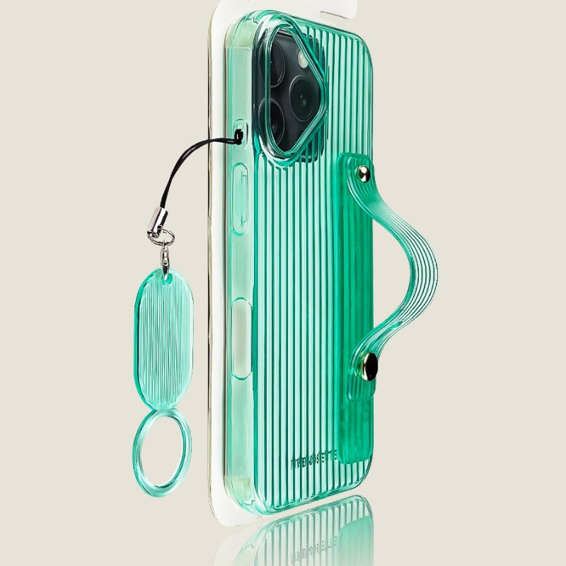 Transparent Wristband Anti-fall Phone Case For iPhone