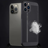 Heat Dissipation Mesh Phone Cover For iPhone