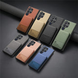 Wallet with Card Holder Phone Case For Samsung