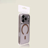 New Frosted Ultra-thin Heat-dissipating Magnetic Phone Case  for  iPhone