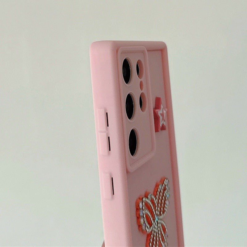 Butterfly Star Silicone Phone Case For Samsung