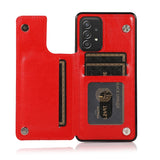 Flip Leather Wallet Case For Samsung