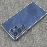 Magnetic Denim Textured Soft Phone Case For Samsung