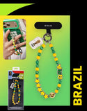 FIFA 2026 World Cup National Team Mobile Phone Lanyard Decoration Anti-lost Mobile Phone Case Gasket Anti-drop Lanyard