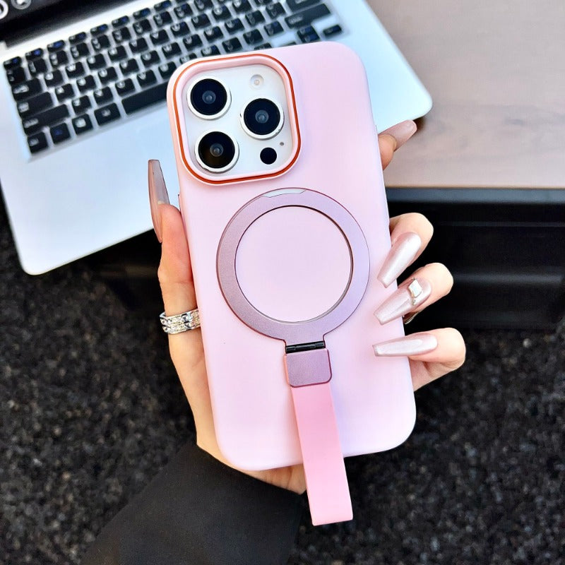 Magnetic Bracket Phone Case For iPhone