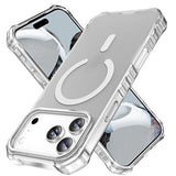 Transparent Frosted Magnetic Phone Case For iPhone