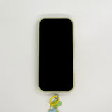 Solid Color Pocket Slippers Silicone Phone Case For iPhone