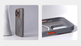 Luxury Matte Translucent Magnetic Case For iPhone