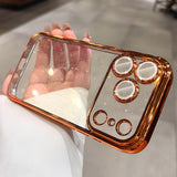 Electroplated Glitter Phone Case For iPhone