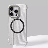 Ultra Thin Carbon Fiber Magnetic Case For iPhone