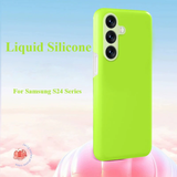 Jelly Liquid Silicone Phone Case For Samsung