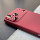 Frosted Silicone Soft Phone Case For iPhone