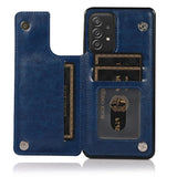 Flip Leather Wallet Case For Samsung