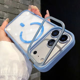 Magnetic Clear Phone Case For iPhone