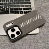 Hollow-out Heat Dissipation Phone Case For iPhone