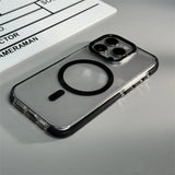 Magnetic Shockproof Clear Phone Case For iPhone