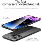 Slim Matte Hard PC Case For iPhone