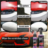 3 In 1 Rapid Ceramic Coating Fortify Car Wax For Glass&Wheels&Paint Sealant