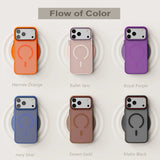 Matte Transparent Magnetic Case For iPhone