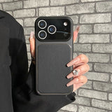 Large-view, Slim, Built-in Magnetic Phone Case For iPhone