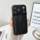 Card Holder Anti-drop Phone Case For iPhone