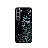 Dreamy Flying Butterfly Shiny Phone Case For Samsung