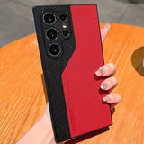 Leather Pattern Phone Case For Samsung