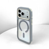 2-in-1 Magnetic Transparent Phone Case For iPhone