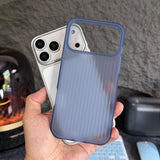 Frosted Corrugated Phone Case For iPhone