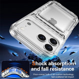 Transparent Flip Phone Case For iPhone