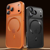 Transparent Plating Soft Magnetic Case For iPhone