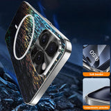 Fine Magnetic Ring Frosted Soft Frame Magnetic Phone Case For iPhone