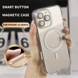 Smart Camera Button with Conductive Touch and Pressure Sensitivity For iPhone 16 SERIES