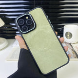 Magnetic Lens Holder Phone Case For iPhone