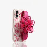 Flower Silicone Shockproof Phone Case For iPhone