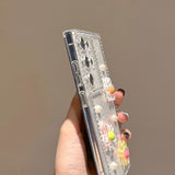 Rhinestone Shell Phone Case For Samsung