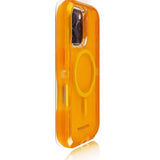 Transparent Blue Magnetic Three-in-one Anti-fall Phone Case For iPhone