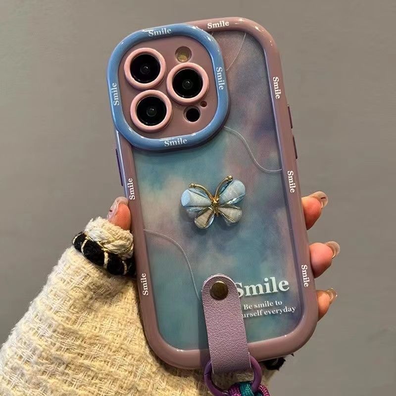 Blue Butterfly Phone Case  For iPhone