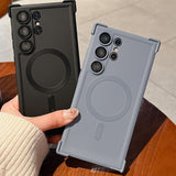Airbag Magnetic Phone Case For Samsung