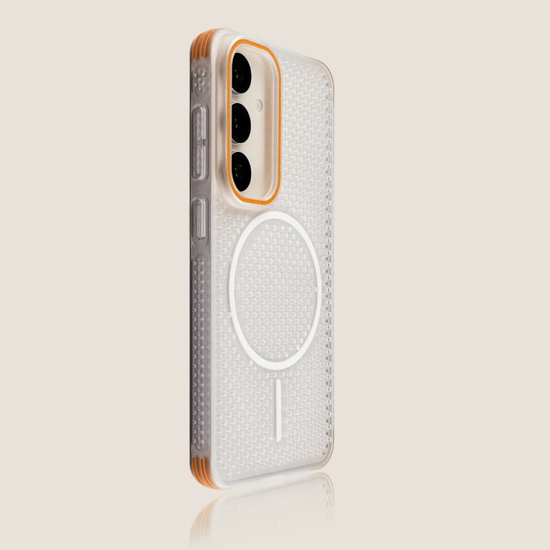 Heat Dissipation and Breathable Magnetic Phone Case For Samsung